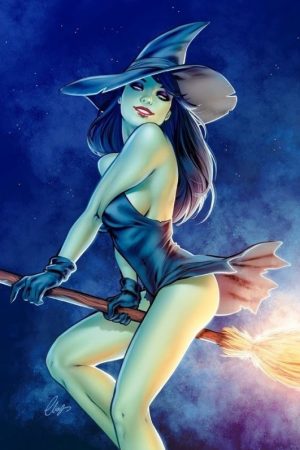 Illustration | Happy Witch by Elias Chatzoudis