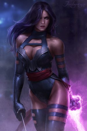 Illustration | x-men: apocalypse psylocke by JeeHyung l...