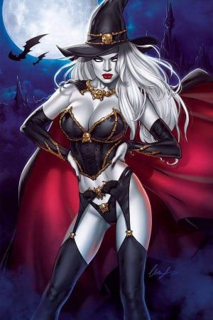 Illustration | Lady Death Cover by by Elias-Chatzoudis