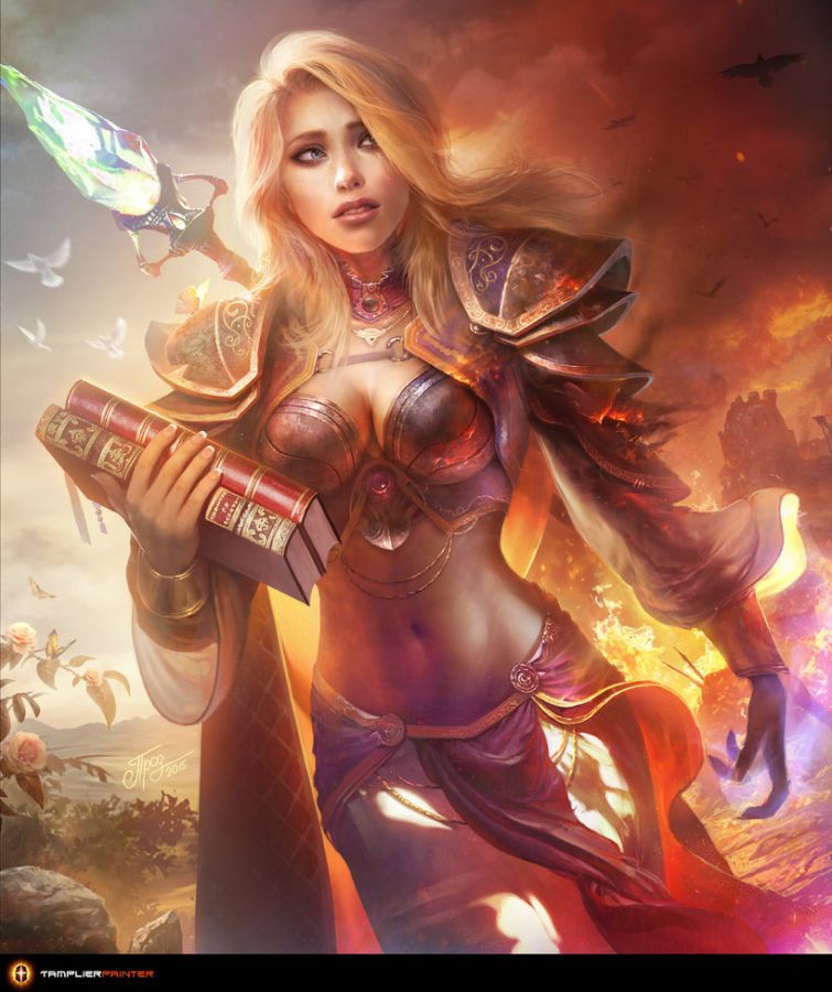 Jaina – The Shattered Soul by TamplierPainter