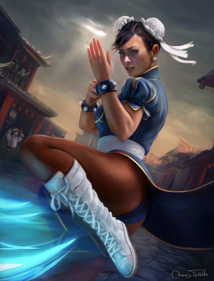 Chun-Li by Dennis Fröhlich