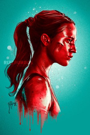 Tomb Raider portrait by RUIZBURGOS