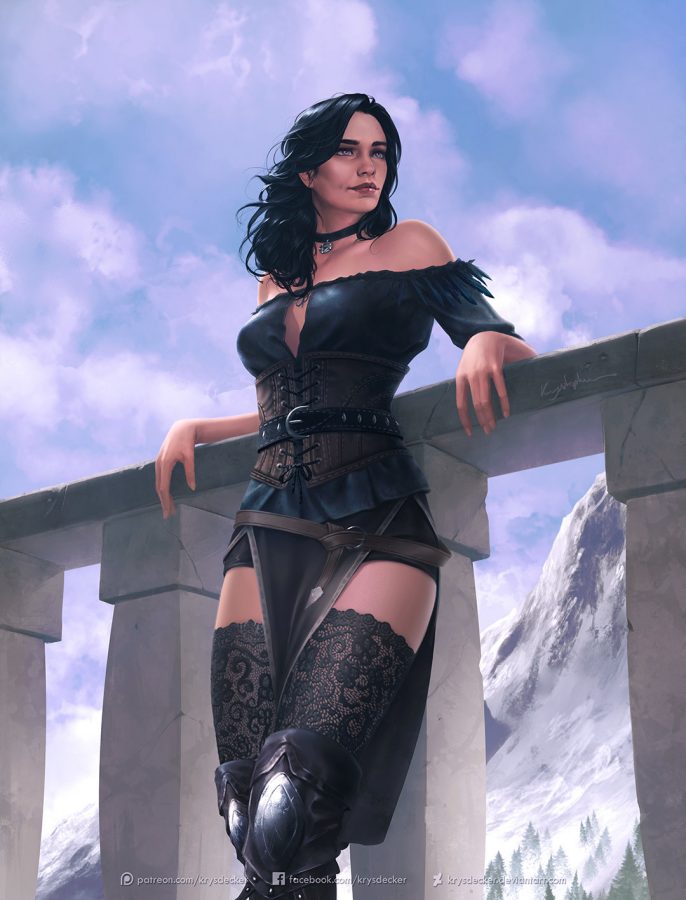 Yennefer by Krystopher Decker