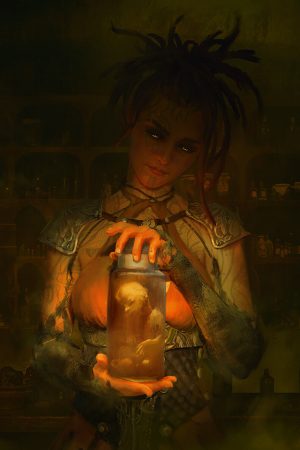 Illustration | The Keeper by Emilis Emka