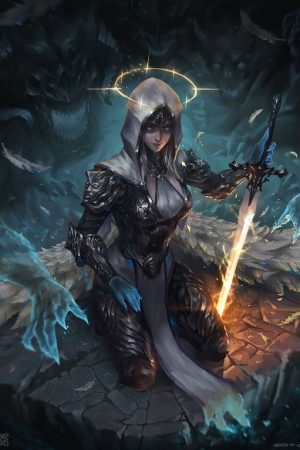 Illustration | dark angel by mist XG : ImaginaryCharact...