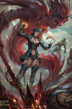 Illustration | Blood Summoner (Adv) by  Fajareka Setiaw...