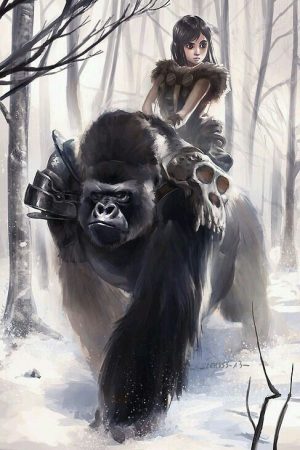 Gorilla fantasy art