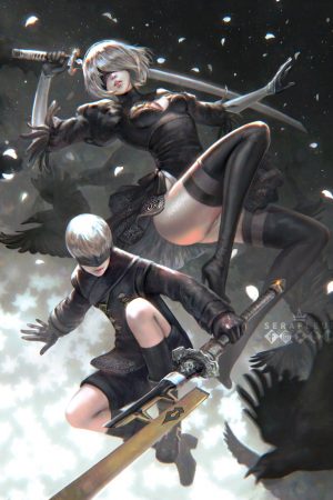 NieRAutomata by Serafleur