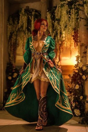 Illustration | Triss Merigold from The Witcher 3 Cospla...