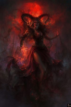 Fantasy Sexy Art | I’ll burn your past by Alice Yuric