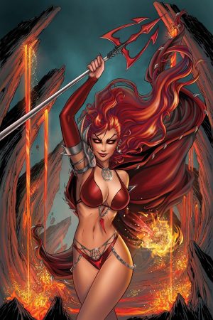 Illustration | Lady Death: Blasphemy Anthem 1 by Dawn M...