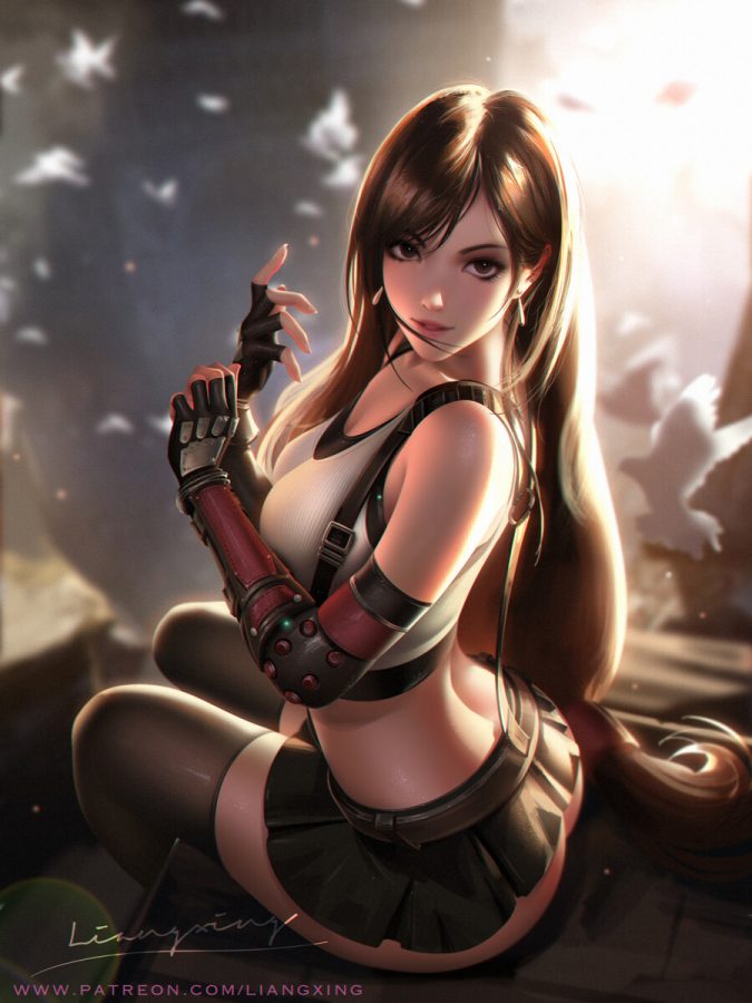 Tifa from Final Fantasy VII by Liang Xing