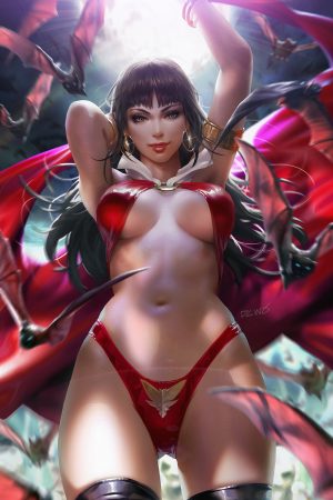 Vampirella 50th anniversary by Derrick Chew