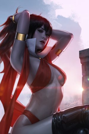 Illustration | Vampirella 2 by jeehyunglee