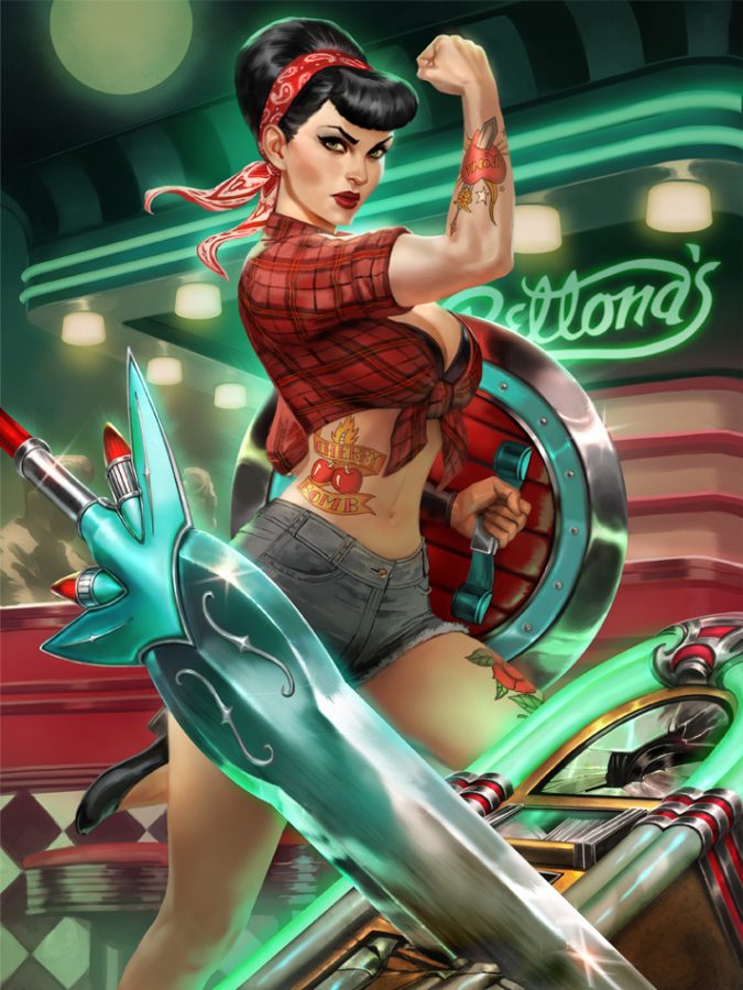 Smite Rock-a-Bellona by #Scebiqu