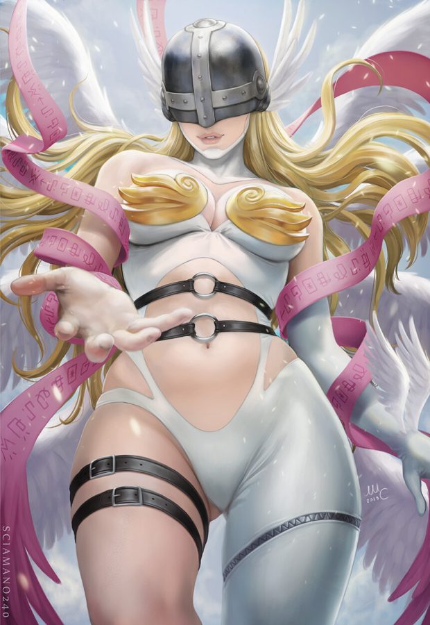 Angewomon by Mirco Cabbia (Sciamano240)