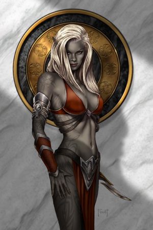 Fantasy Sexy Art | Cover Last Respects by Mitchfoust