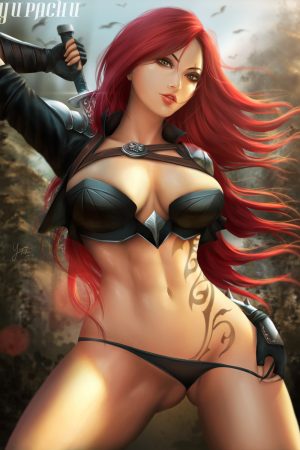 Katarina  league of legends by yupachu