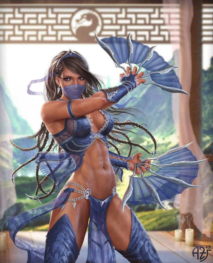 Princess Kitana by Andrey Zheltov