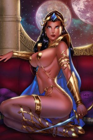 Dejah Thoris by Leo Matos2014. In collaboration with Gwenaëlle Daligault.