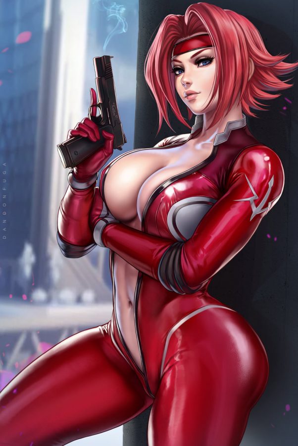 Kallen (Code Geass) by Dandon Fuga.