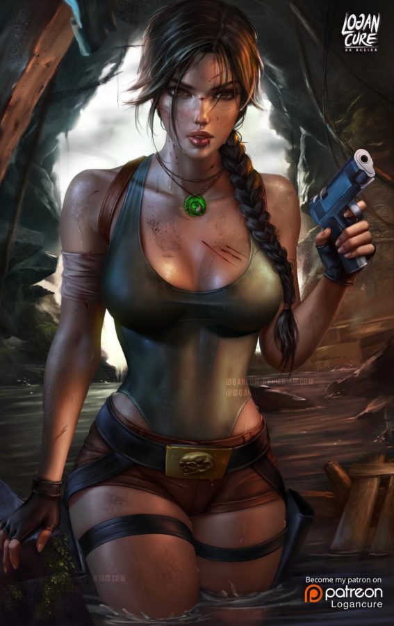 Lara Croft (Tomb Raider) by #Logancure